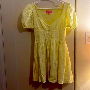 Yellow doll Dress